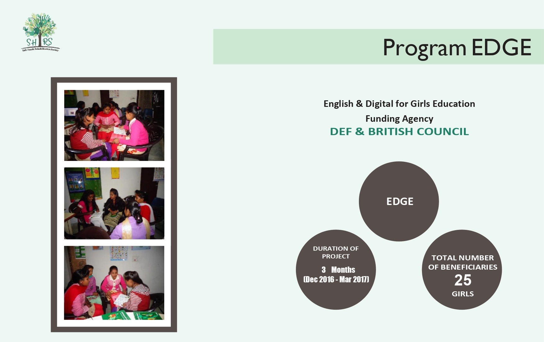 Digital empowerment program poster