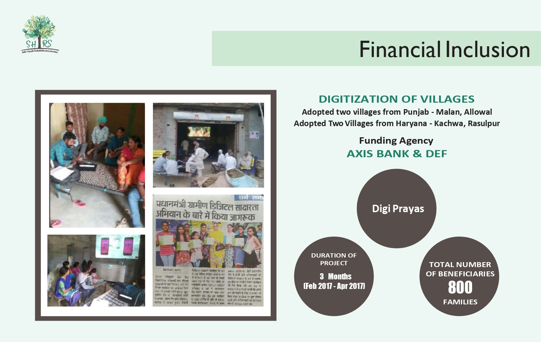 Social documentaries poster